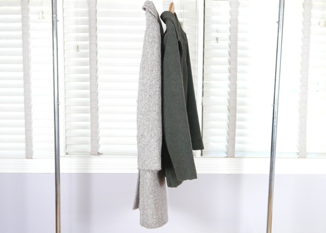 Two Women's Size Small Wool Coats