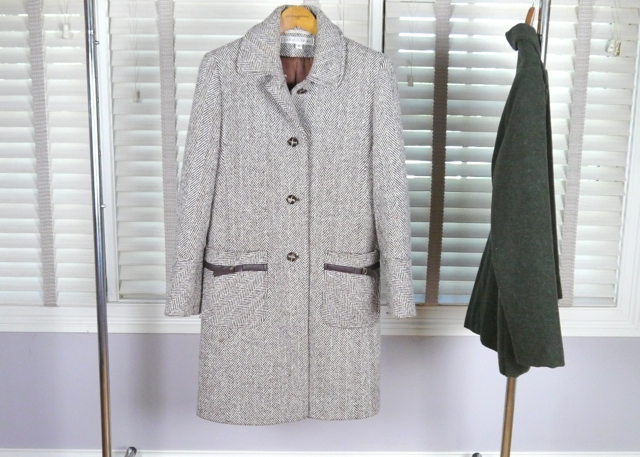 Two Women's Size Small Wool Coats