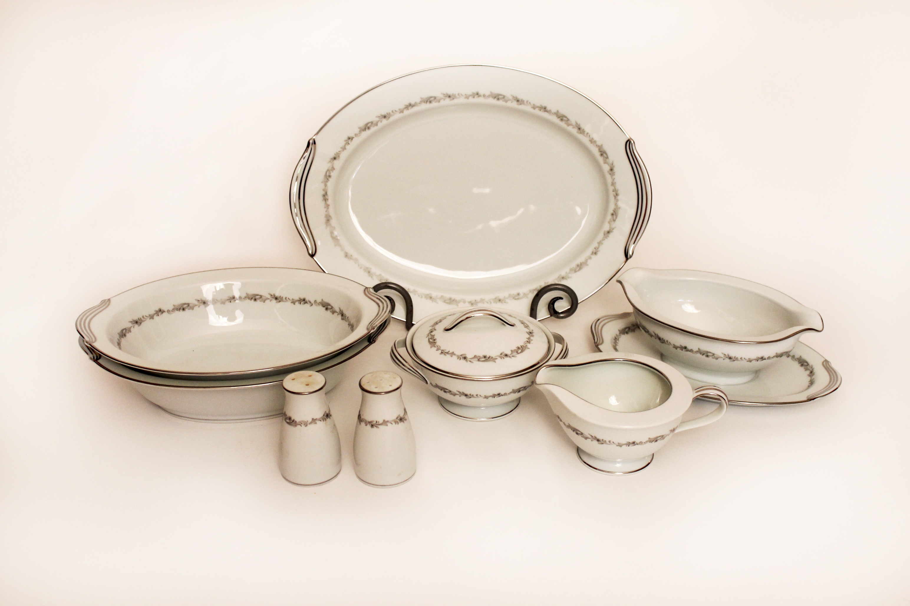 Noritake China Japan 8 Piece Serving Set Circa 1960 Crestmont