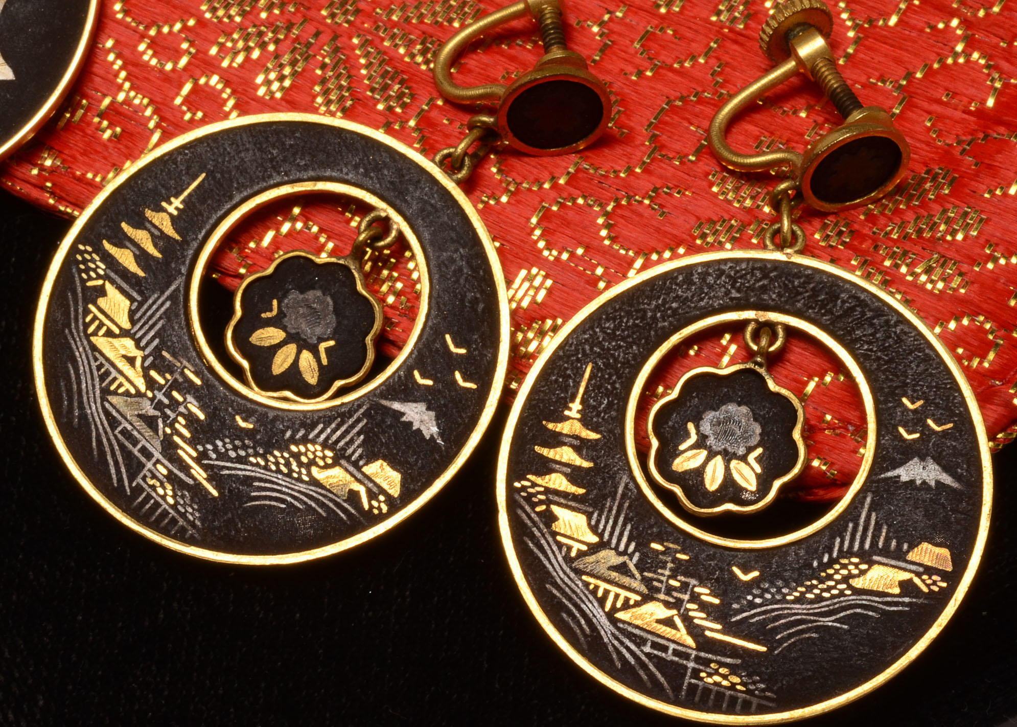 Amita Japanese Hand Made Vintage Jewelry Pieces  