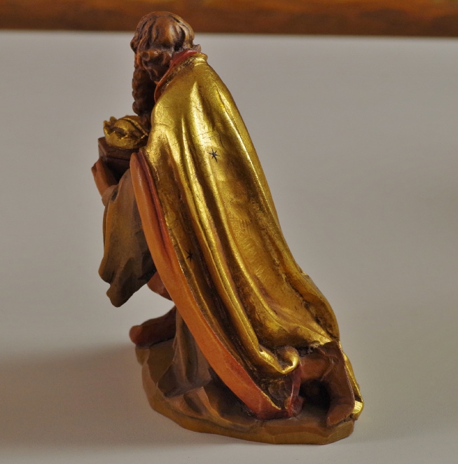 ANRI Hand-Carved Italian Nativity Creche Set