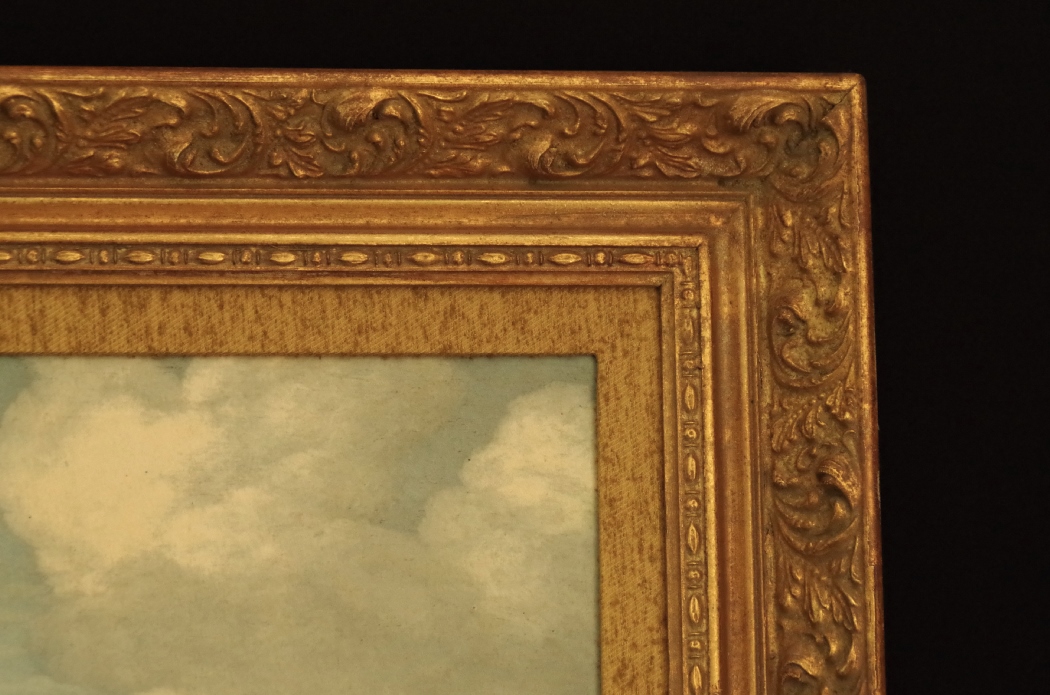 'Reofect Painting' Oil-based Vintage Textured Print on Canvas