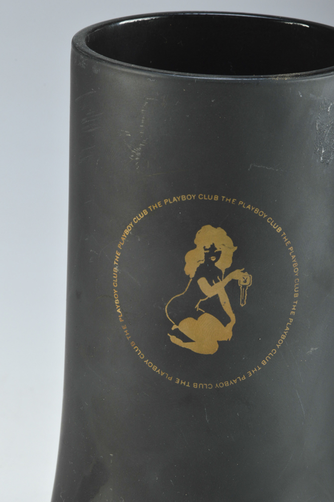 Vintage Playboy Club Stein plus Glass Flask