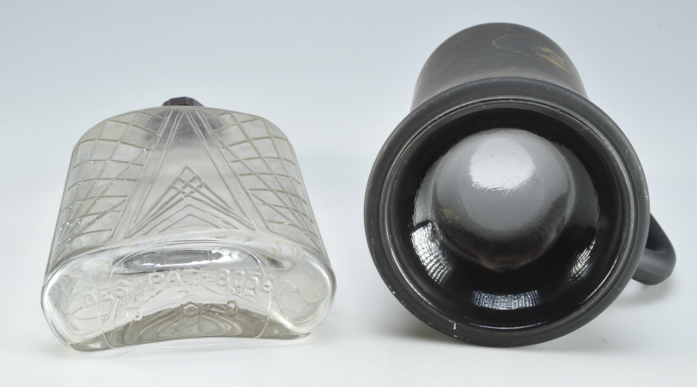 Vintage Playboy Club Stein plus Glass Flask