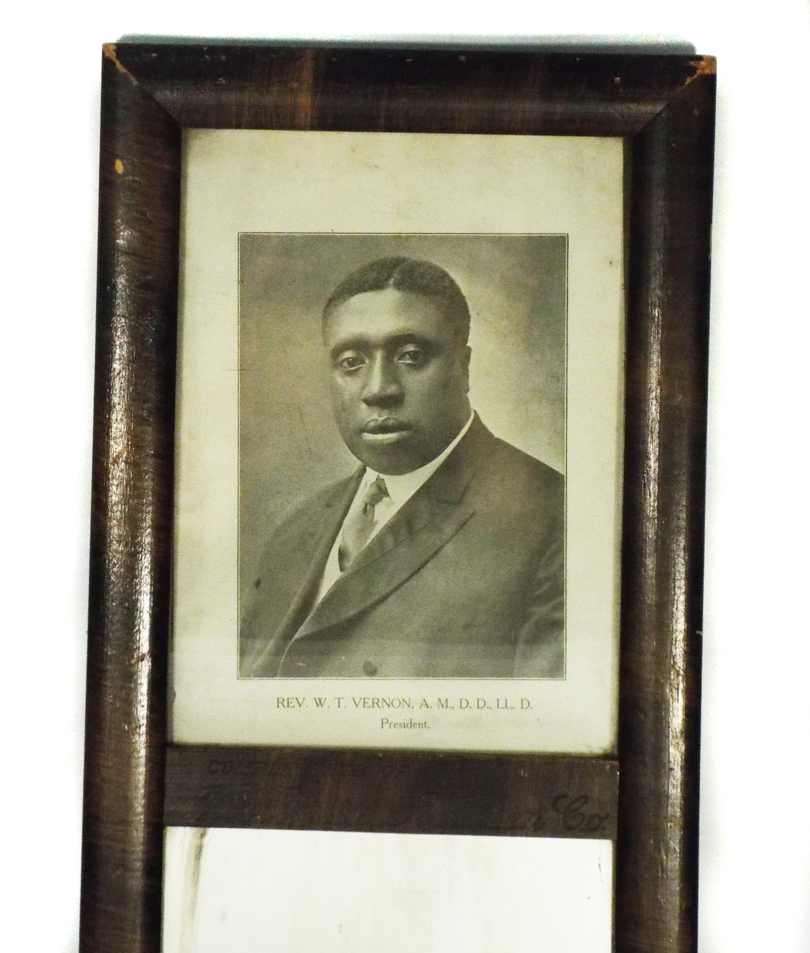 Bruner Woolen Co Mirror