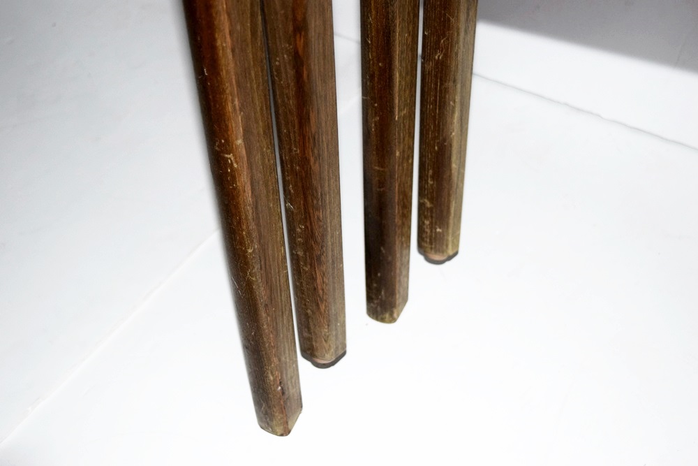 Four Mid-Century Modern Coronet "Wonderfold" Folding Chairs