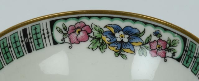 Set of Limoges China in C. Ahrenfeldt Pattern