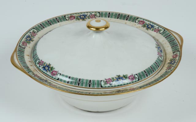 Set of Limoges China in C. Ahrenfeldt Pattern