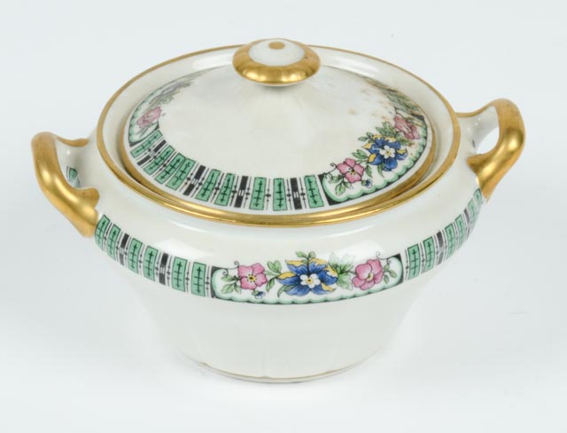 Set of Limoges China in C. Ahrenfeldt Pattern