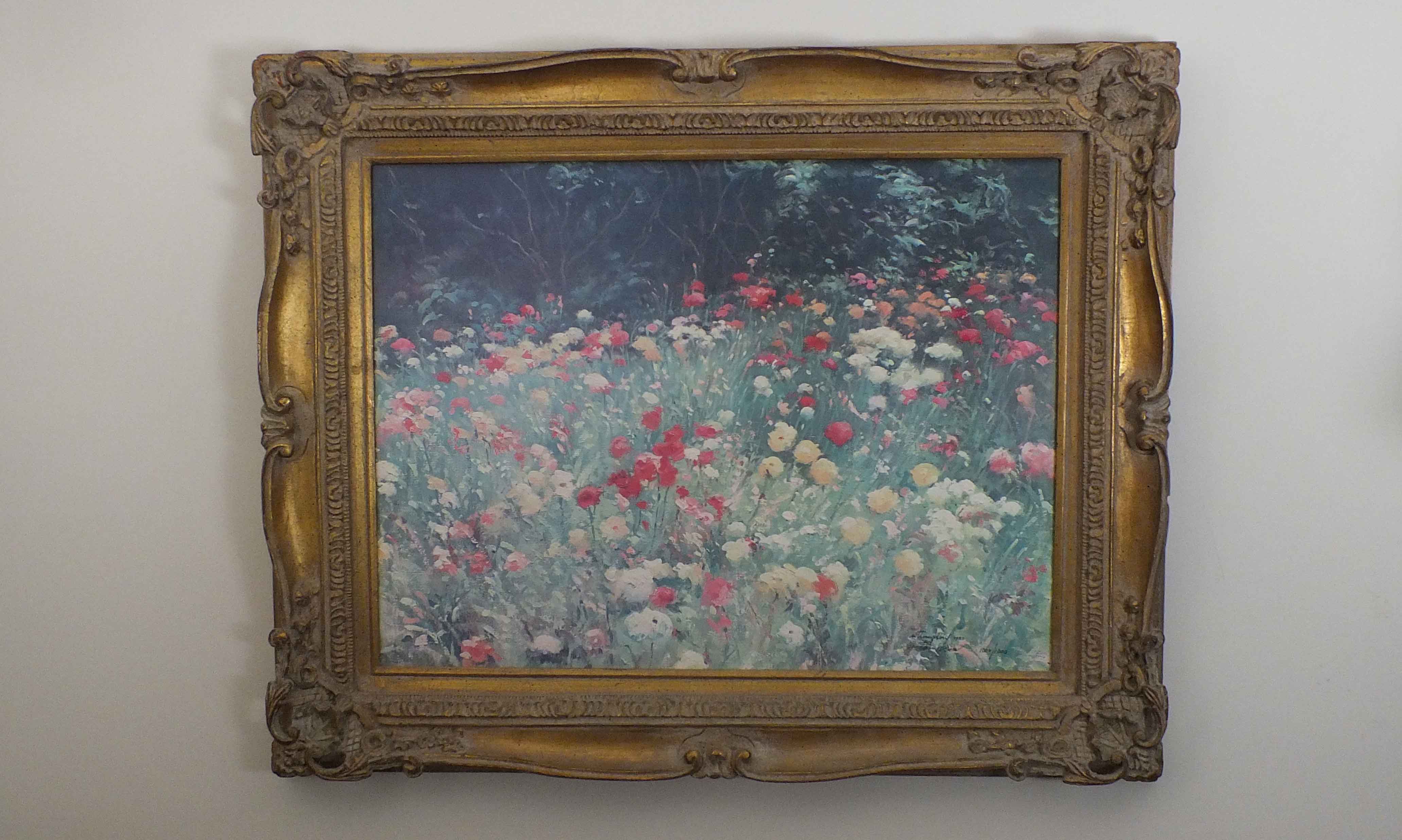 Richard Earl Thompson Signed and Numbered "Wildflowers" Print 