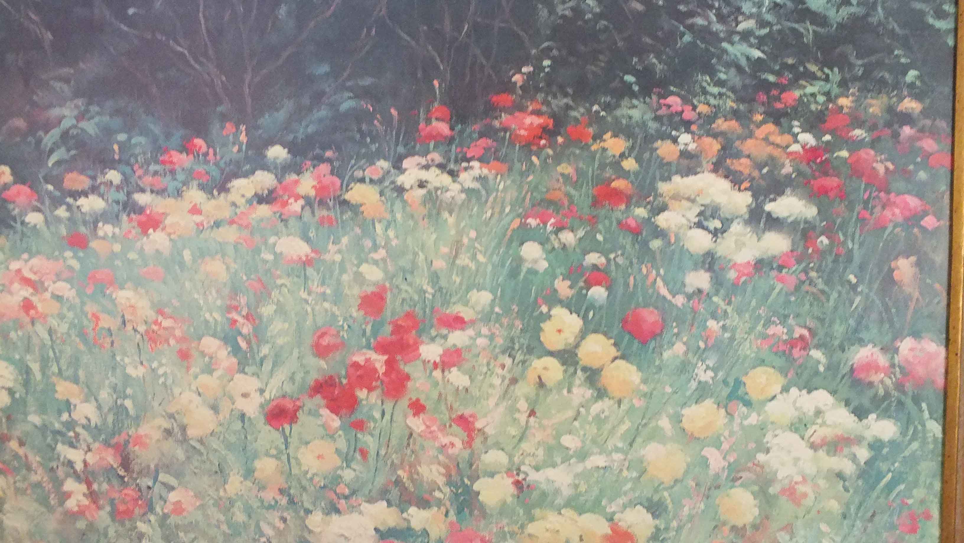 Richard Earl Thompson Signed and Numbered "Wildflowers" Print 