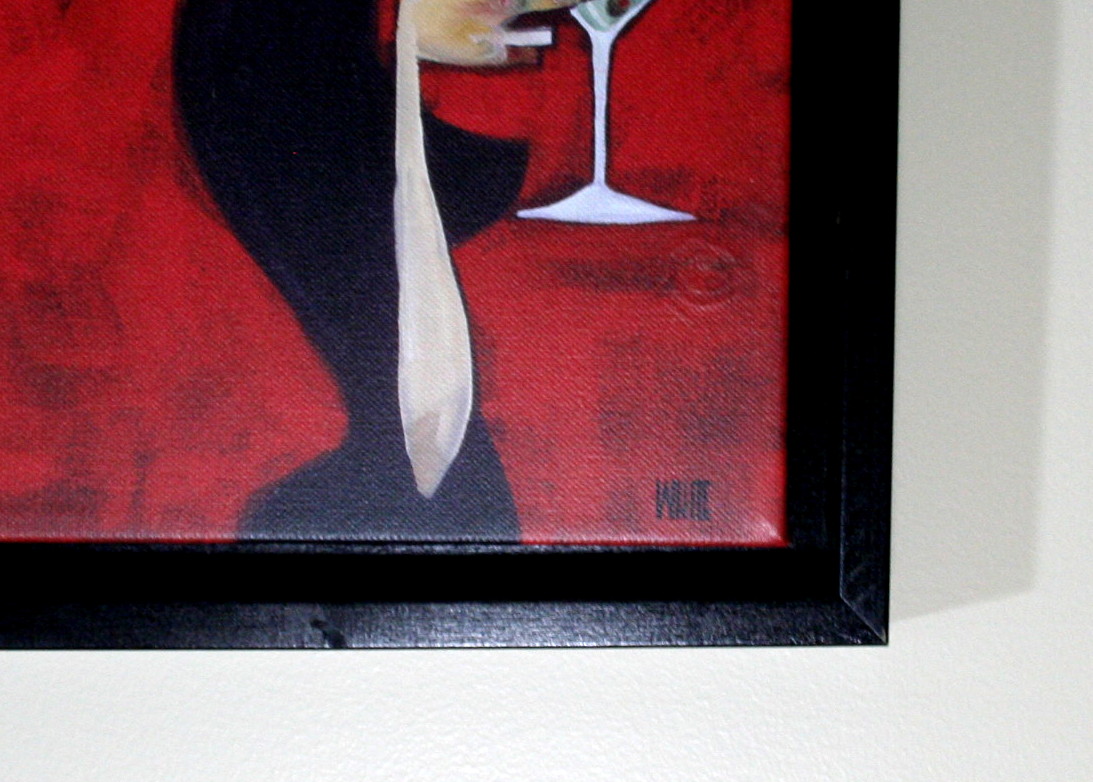 Todd White Giclee on Canvas - "Drink of Her Choice"