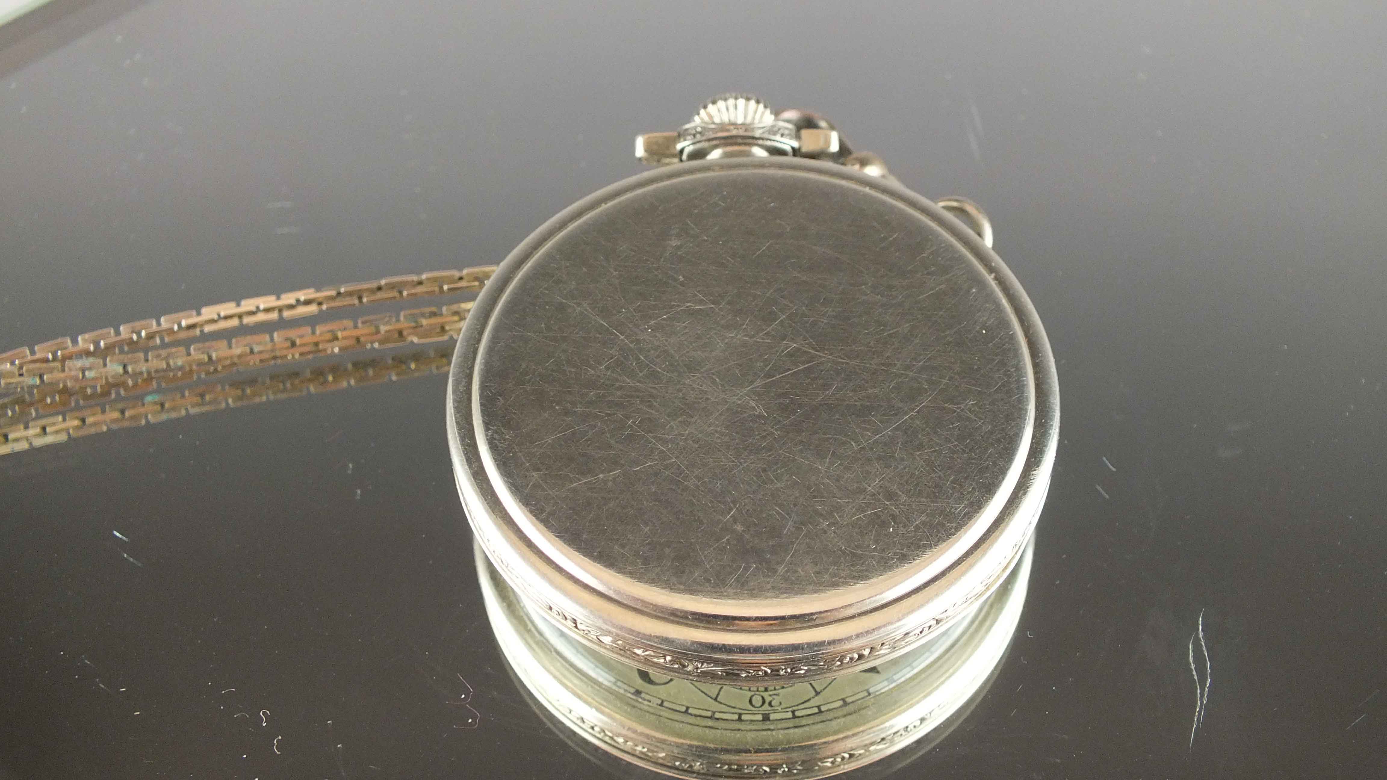 14K Gold Filled Longines "Wadsworth" Pocket Watch