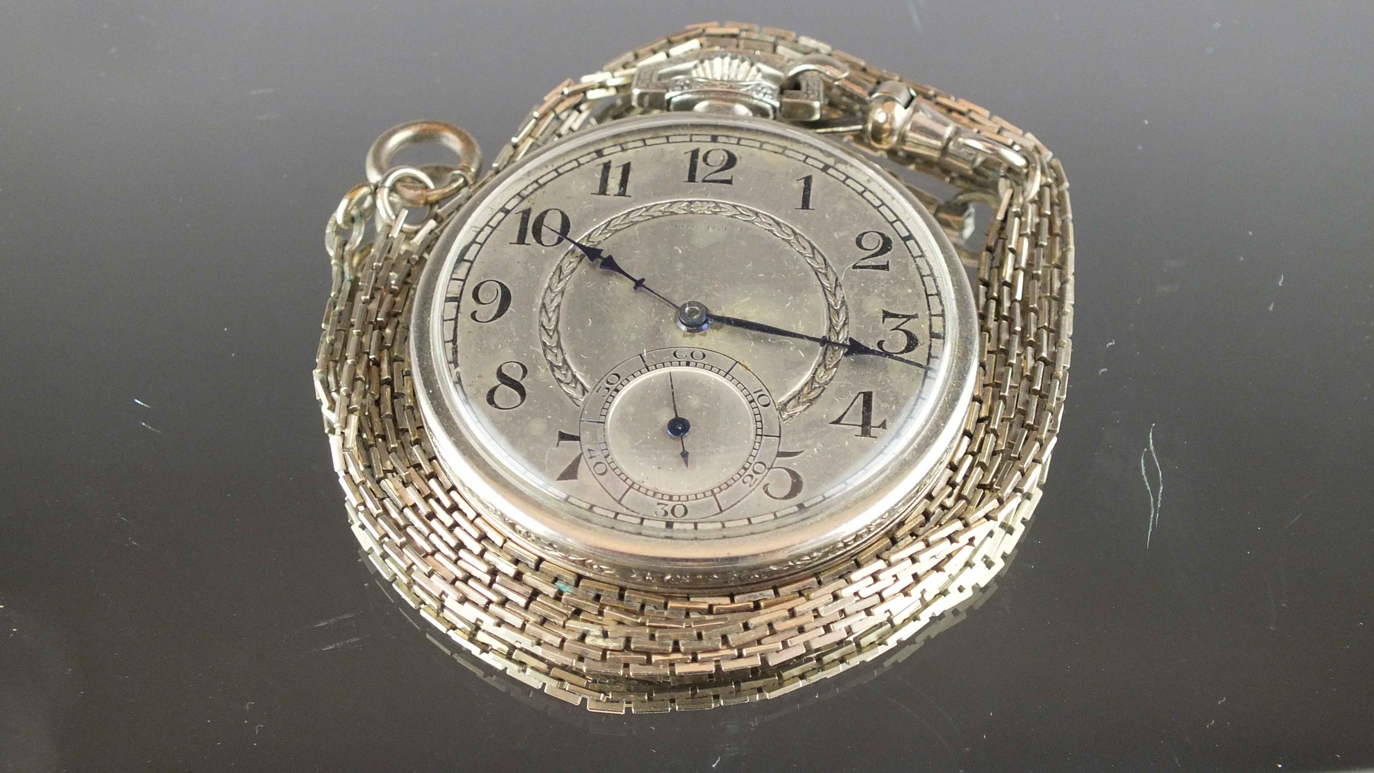14K Gold Filled Longines "Wadsworth" Pocket Watch