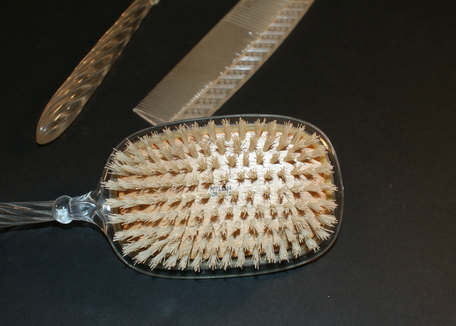 Beautiful Vintage Mirror Backed Vanity Set