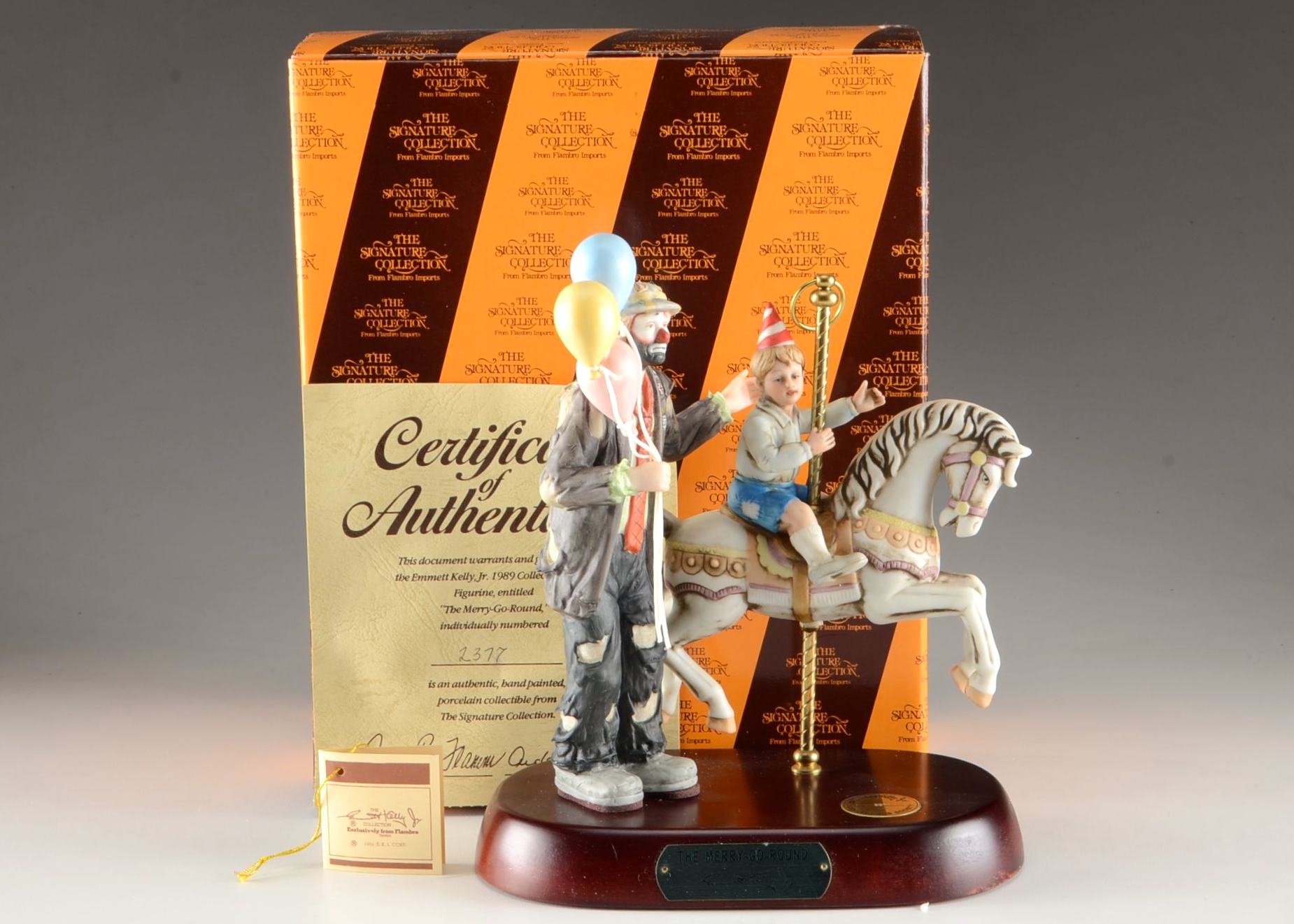 Emmett Kelly Jr. Collectible Clown Figurine