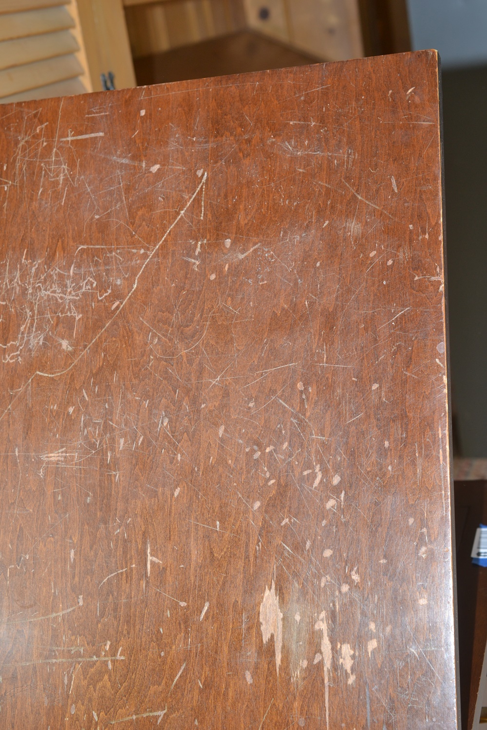 Vintage White Sewing Machine In Cabinet