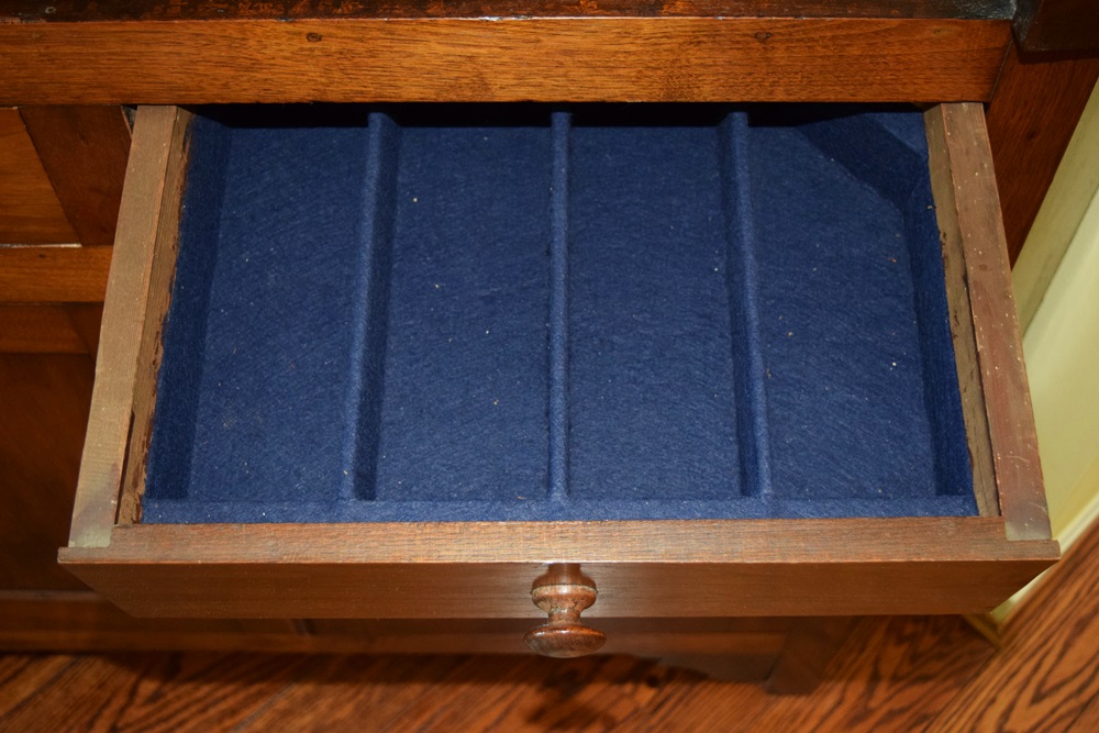 A Handsome 19th Century American Corner Cabinet 