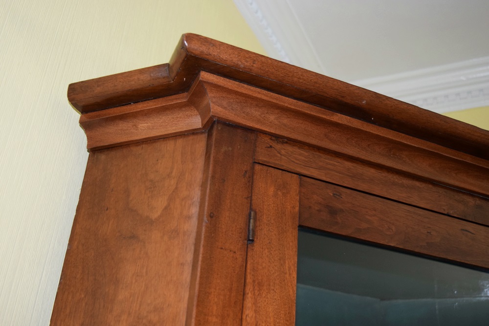 A Handsome 19th Century American Corner Cabinet 