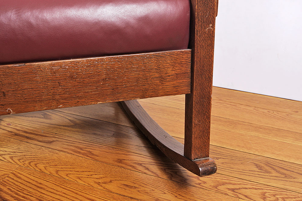 Mission Style Oak Rocking Chair