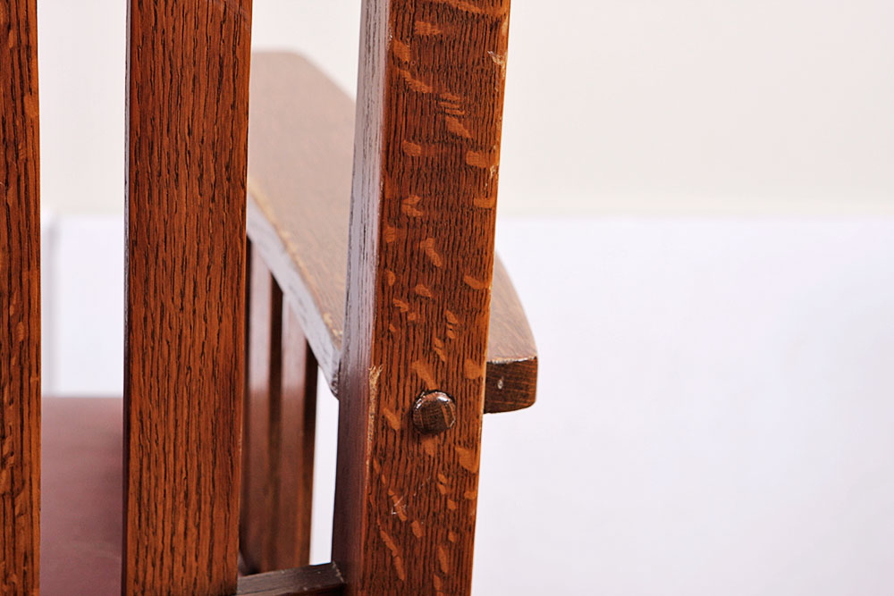 Mission Style Oak Rocking Chair