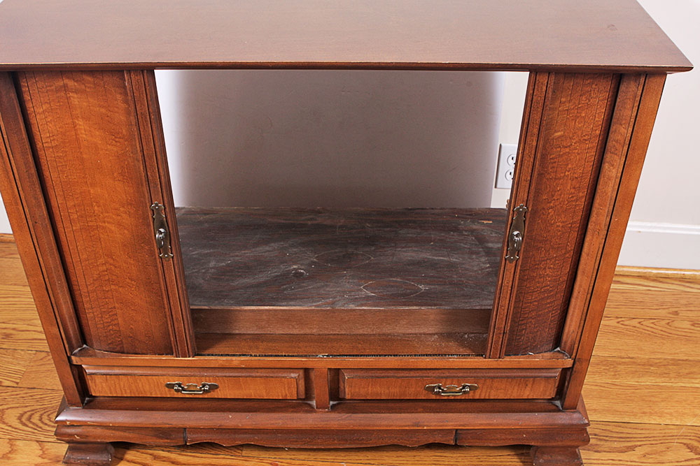 Vintage 1970s Entertainment Center