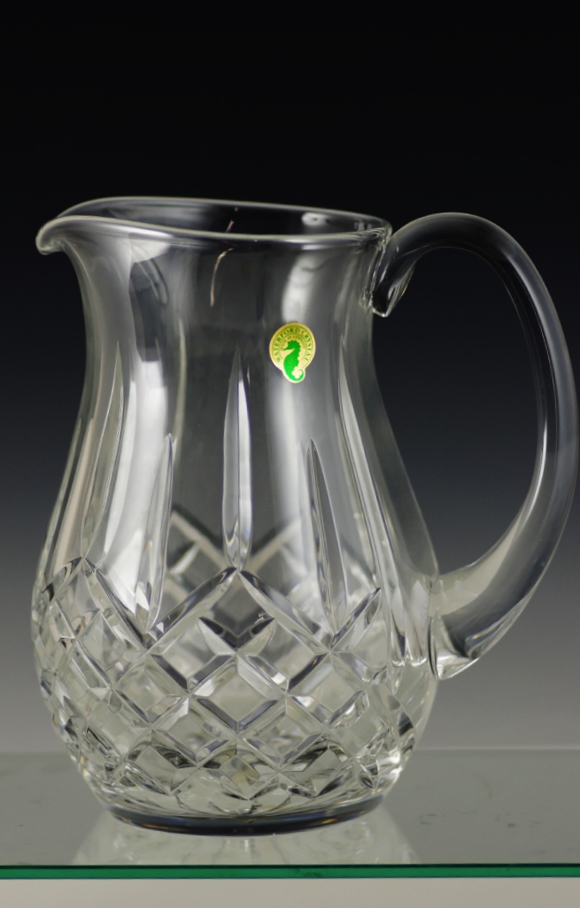 Waterford Crystal "Lismore" Pattern Pitcher