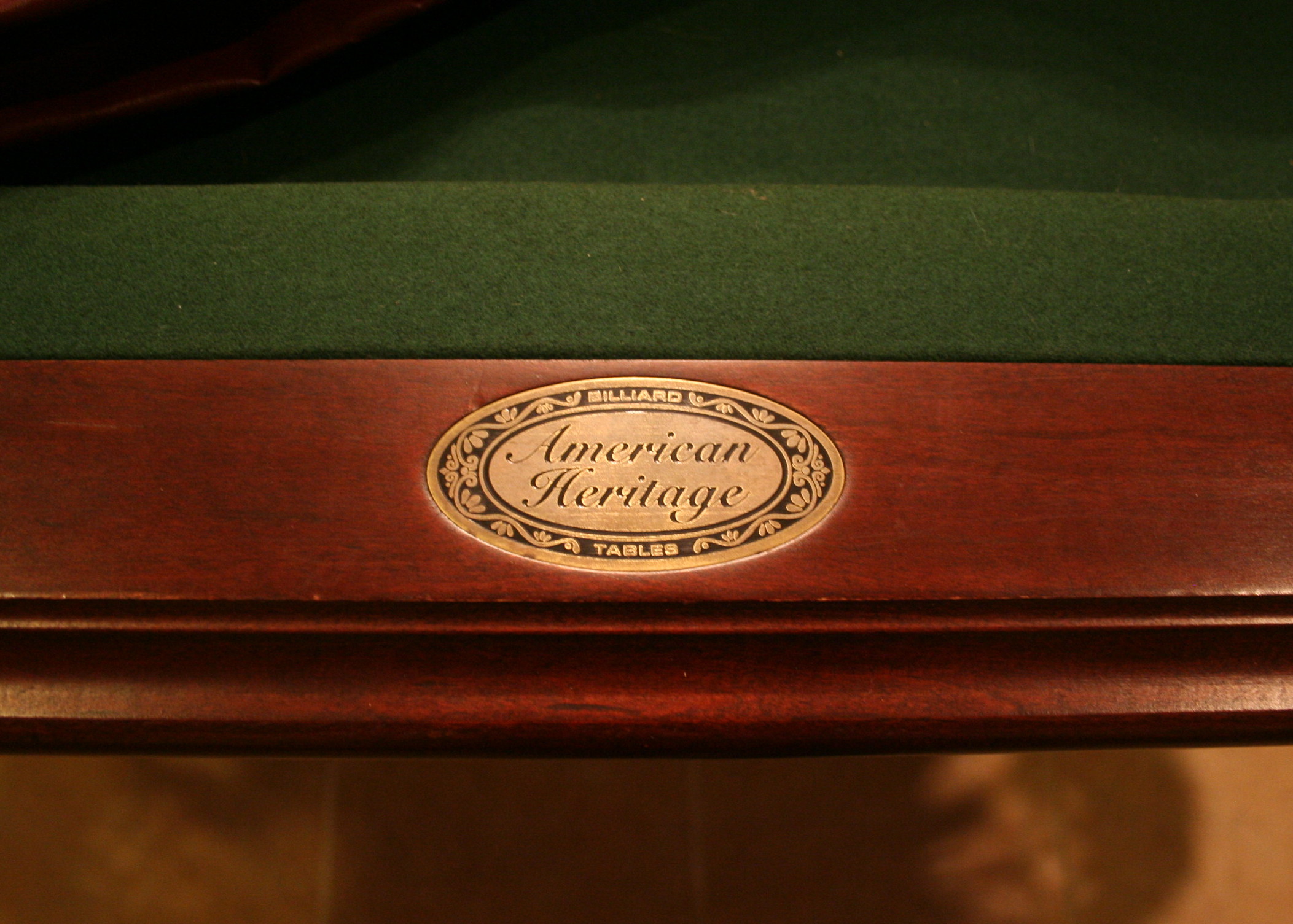 American Heritage Billiard Table