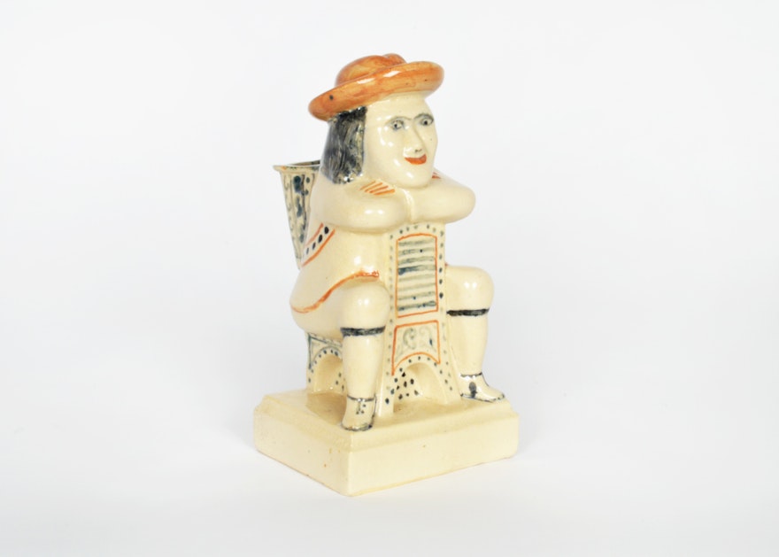 Vintage Handmade Ceramic Figurine