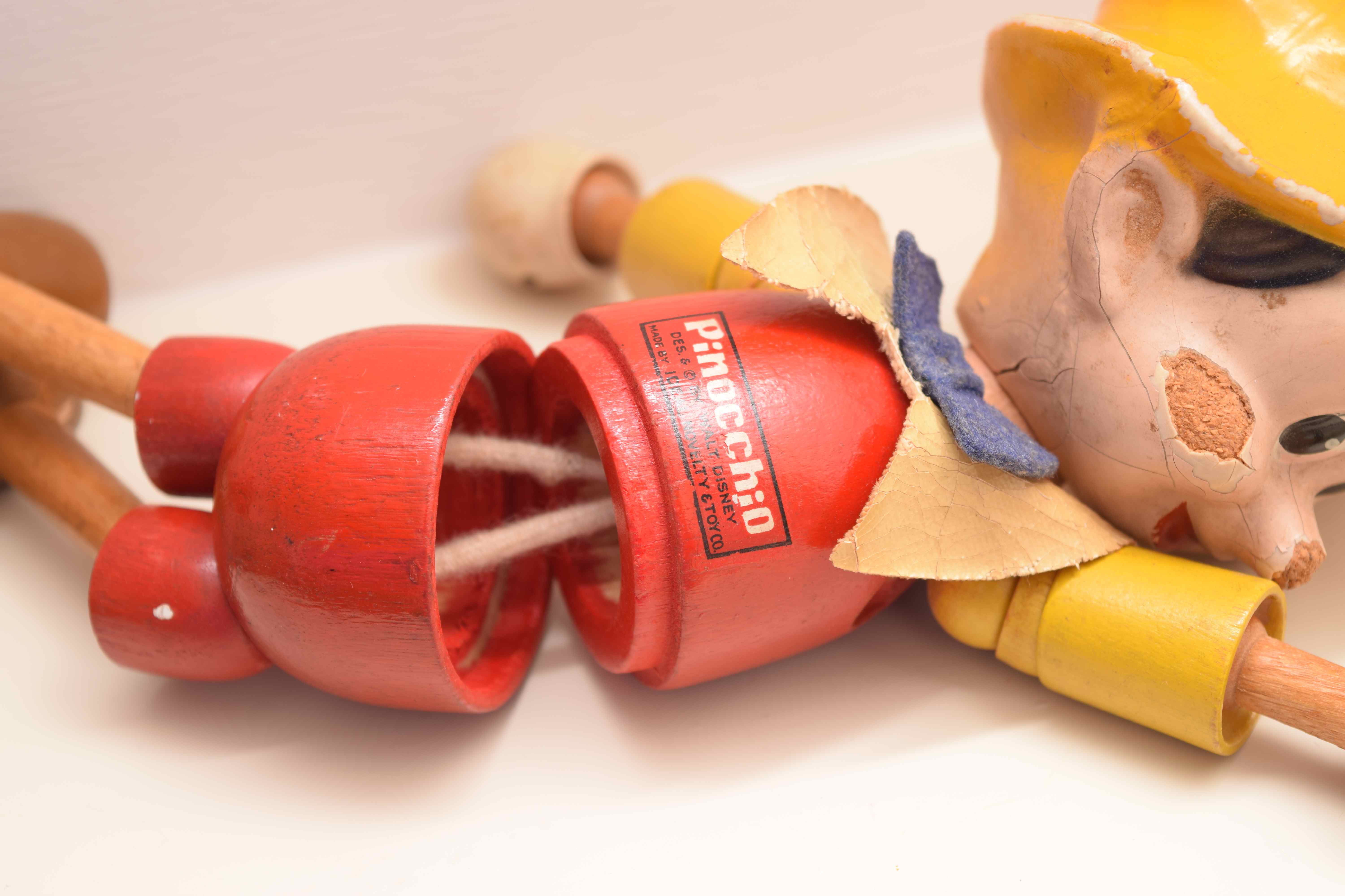 Pinocchio String Toy