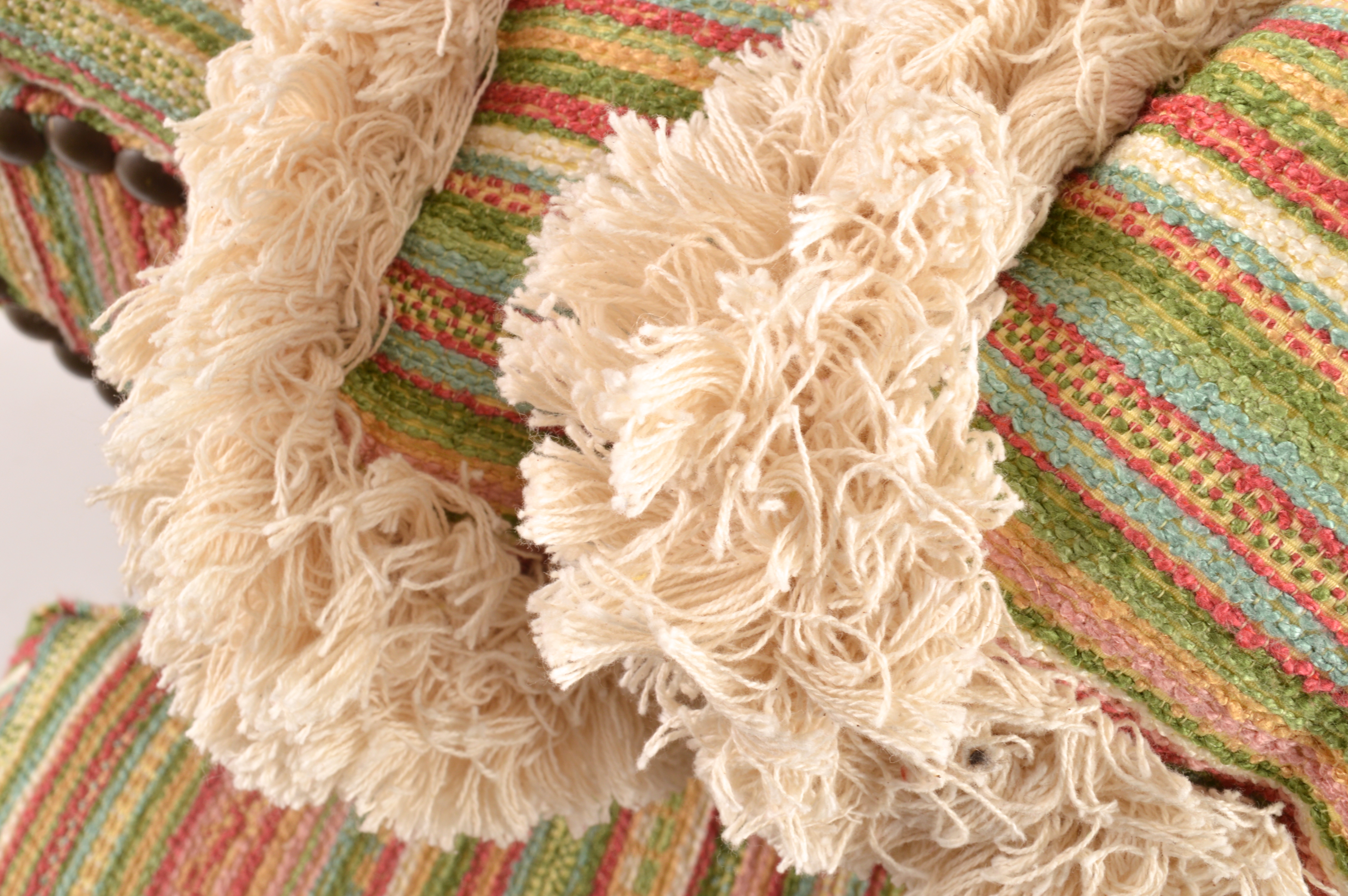 Arm Chair With Matching Throw Pillows