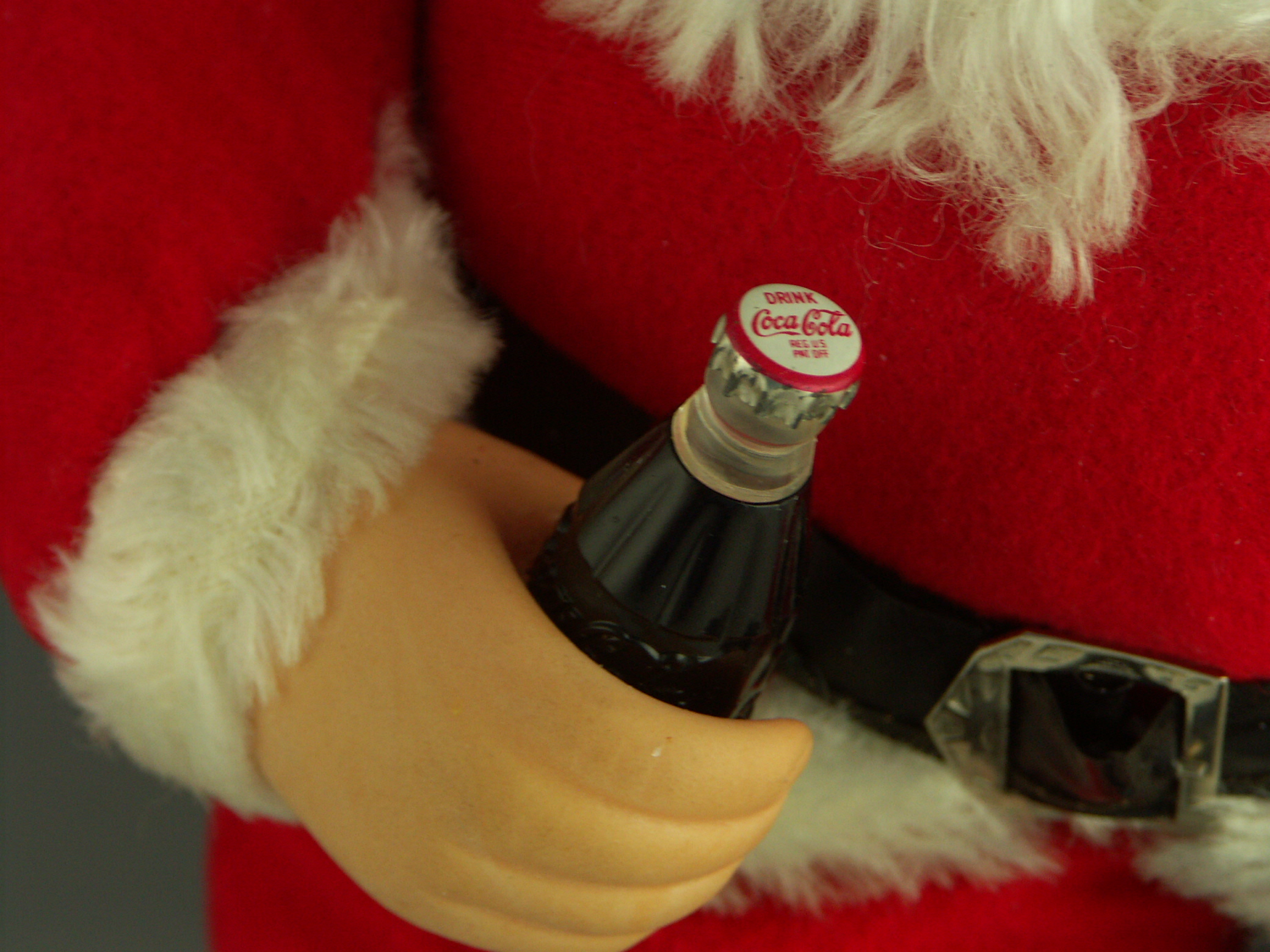 1950's Rushton Coca Cola Santa Doll