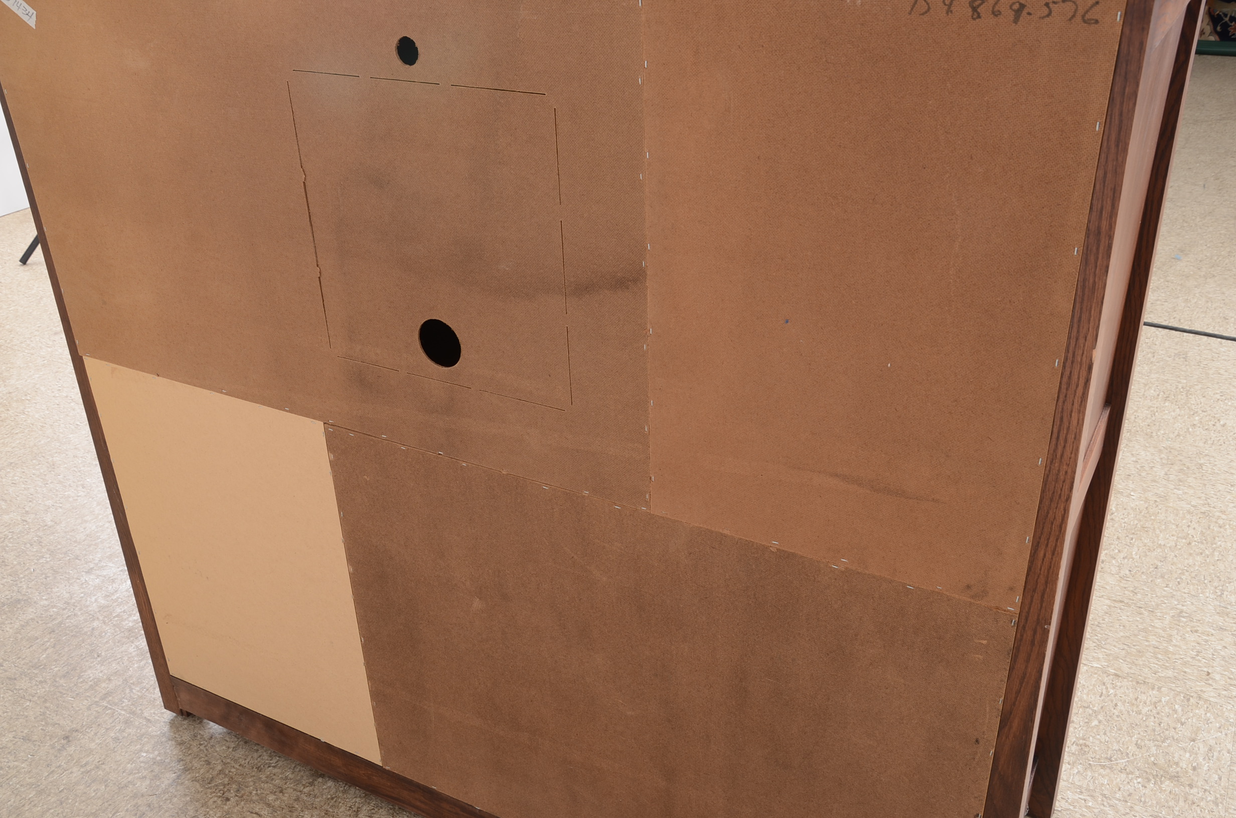 Oak Veneer Mission Style Desk