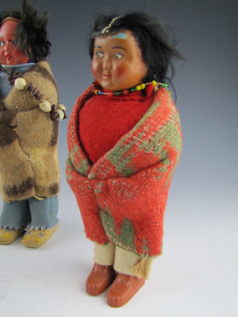 Vintage Skookum Native American Indian Doll Collection