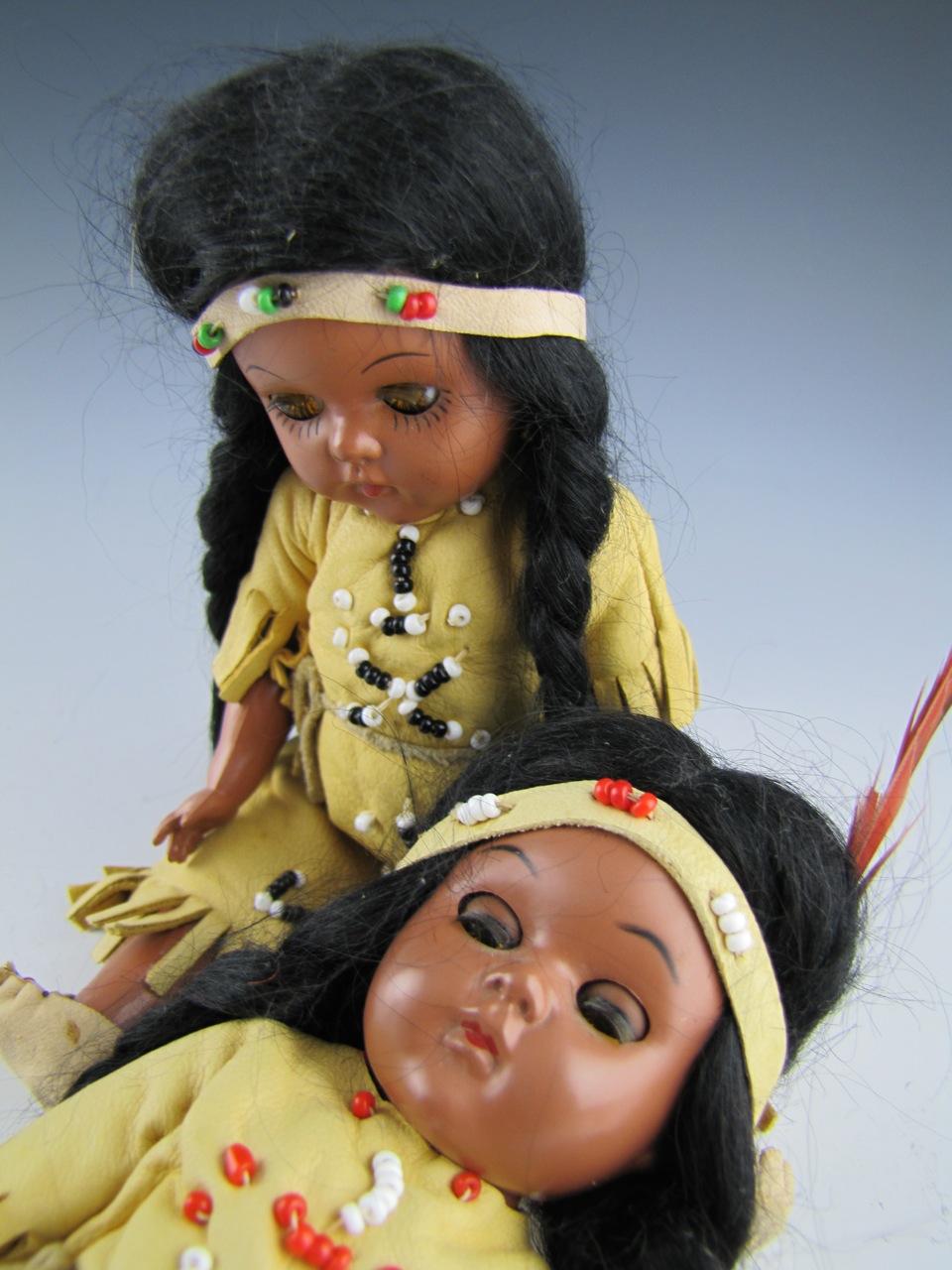 Vintage Skookum Native American Indian Doll Collection