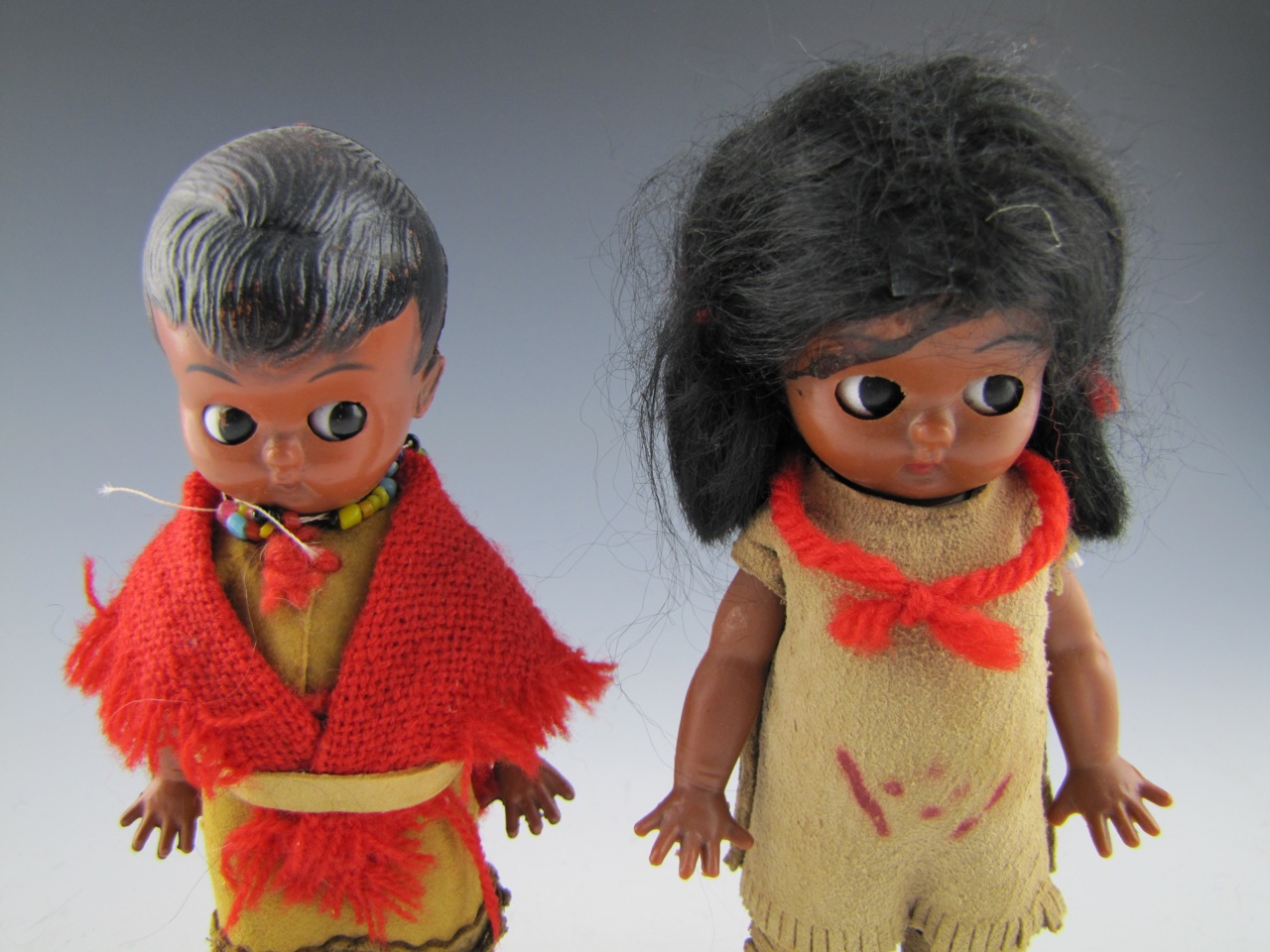 Vintage Skookum Native American Indian Doll Collection