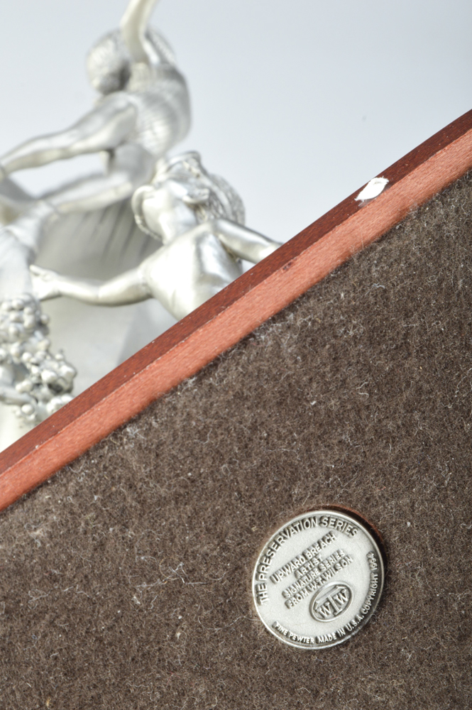 Pewter Sculpture of Whale