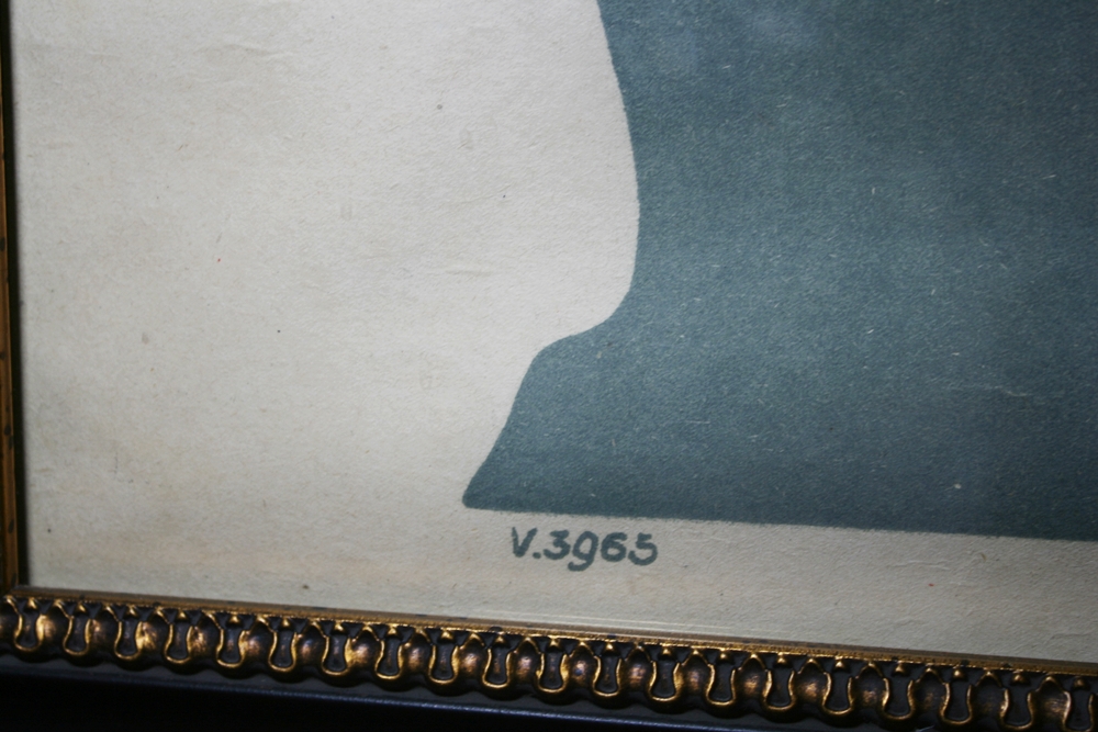 "Le Maris de Ginette" Art Nouveau Opera Poster Lithograph