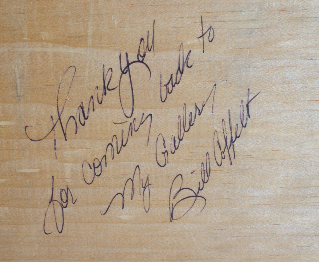 Signed Bill Coffelt Relief Painting 