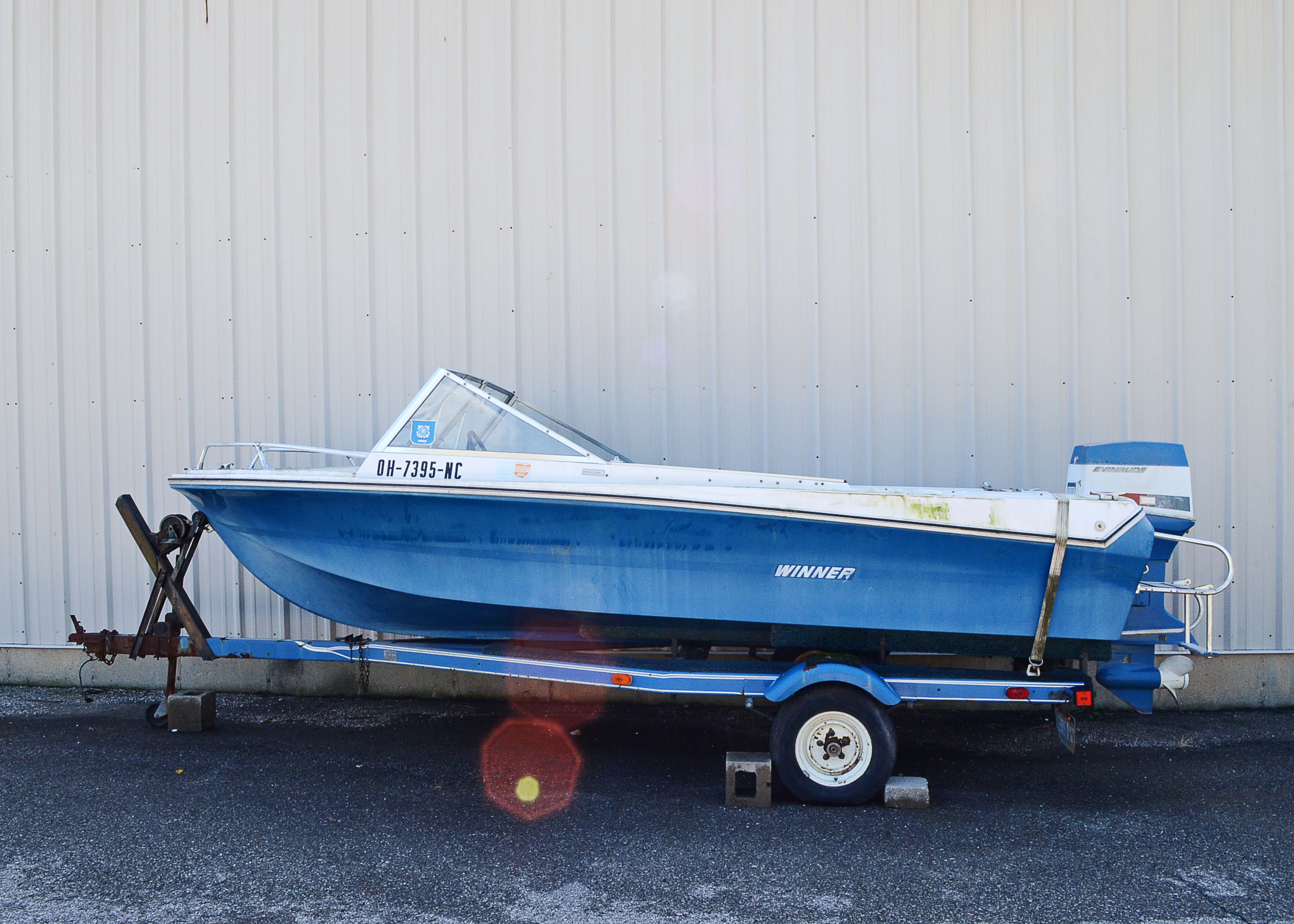 1972 Winner "Marauder" Outboard Runabout 