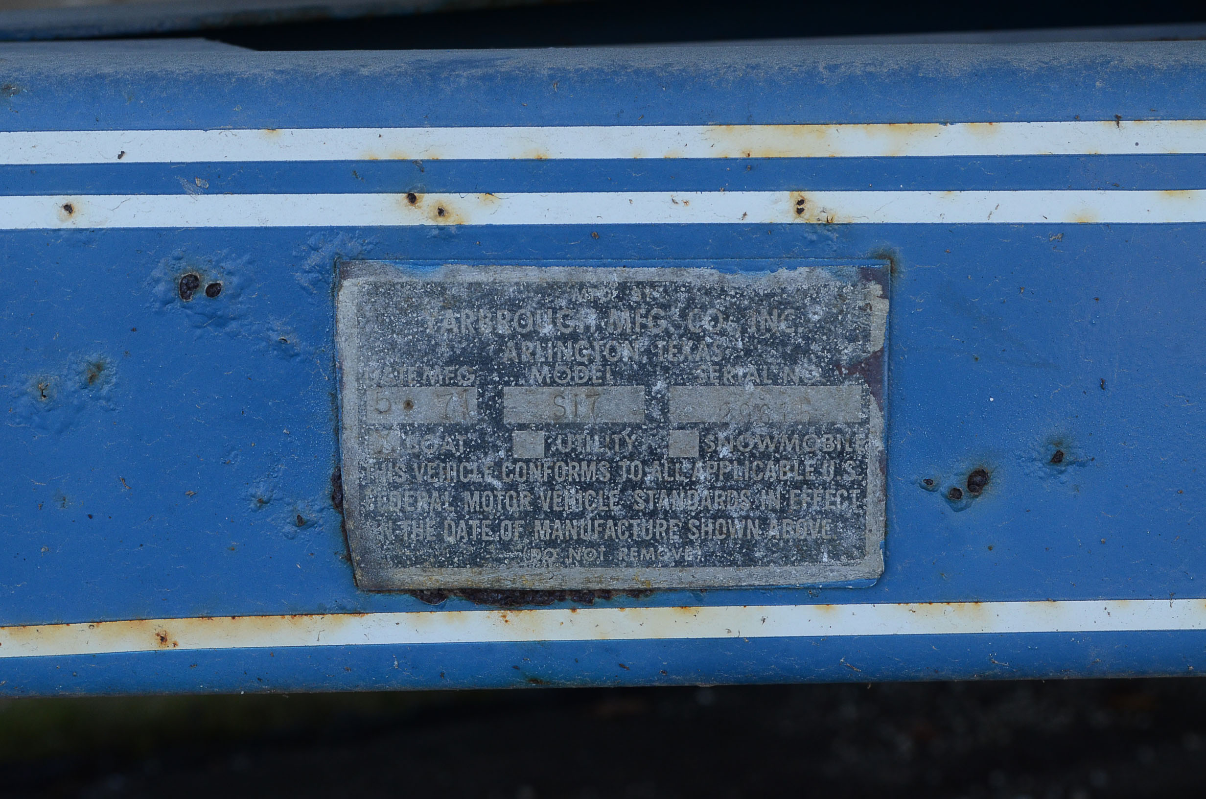 1972 Winner "Marauder" Outboard Runabout 