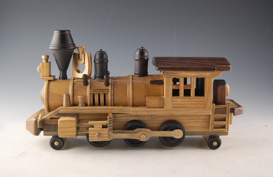 Wood Train Engine