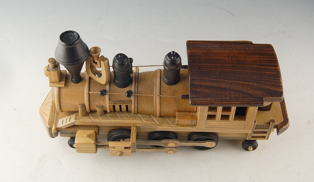 Wood Train Engine