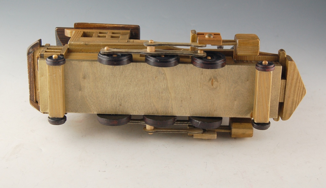 Wood Train Engine