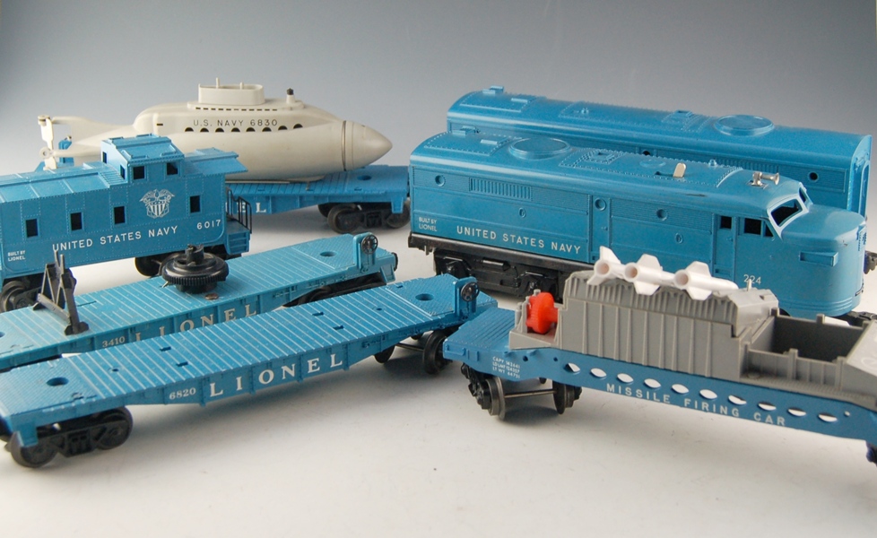 Lionel X-628 ALCo. U.S. Navy Freight Train Set