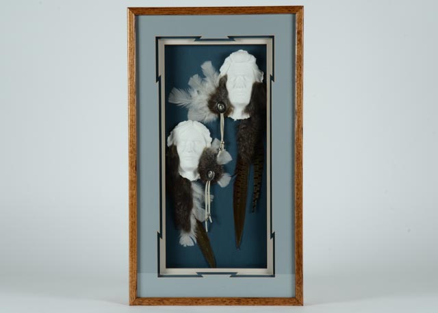 Signed Bill Coffelt Paper Pulp Sculpture 