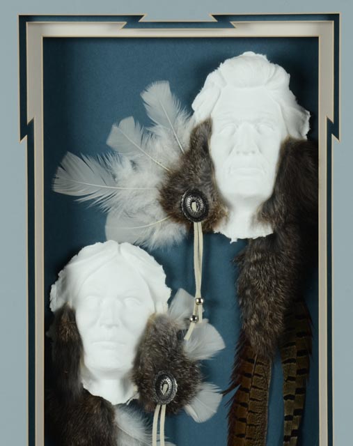 Signed Bill Coffelt Paper Pulp Sculpture 