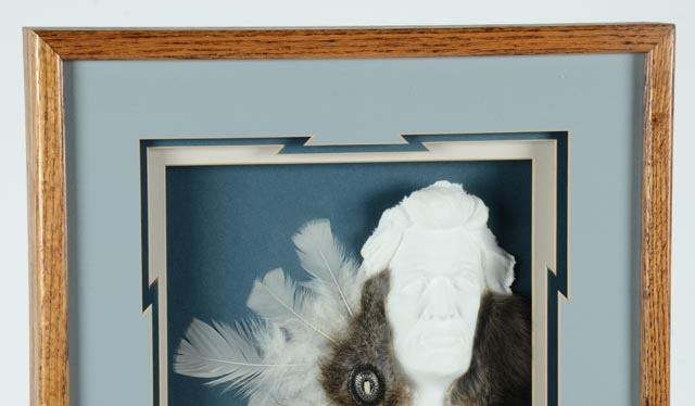 Signed Bill Coffelt Paper Pulp Sculpture 