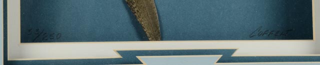 Signed Bill Coffelt Paper Pulp Sculpture 