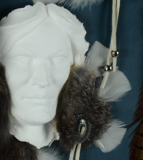 Signed Bill Coffelt Paper Pulp Sculpture 